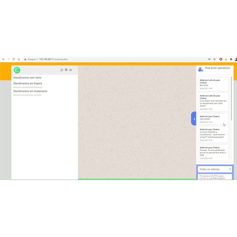 Atendimento Whatsapp para multiplos atendentes - V19