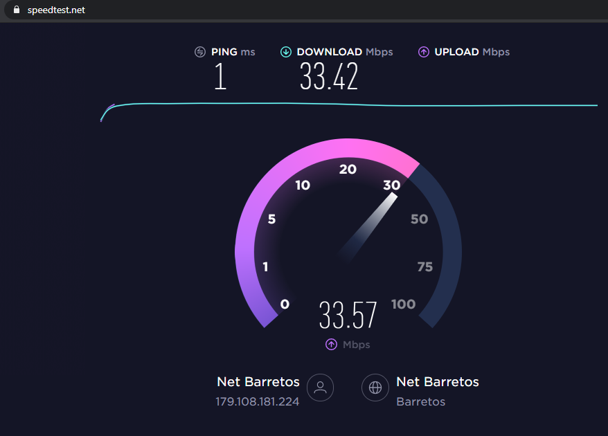 Você sabe conferir a velocidade da sua Net Solutions